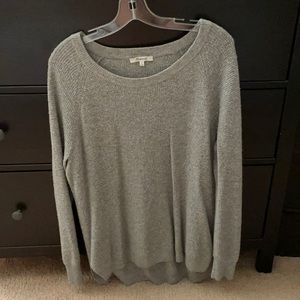 Long Grey sweater (size L) from Madewell